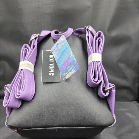Disney Villains Black and Purple Backpack - Picture 2 of 6